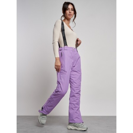 Semi -combinezone ski insulated female winter, size 42, purple color-21