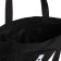 A bag-shop with a zipper, from textiles, black color