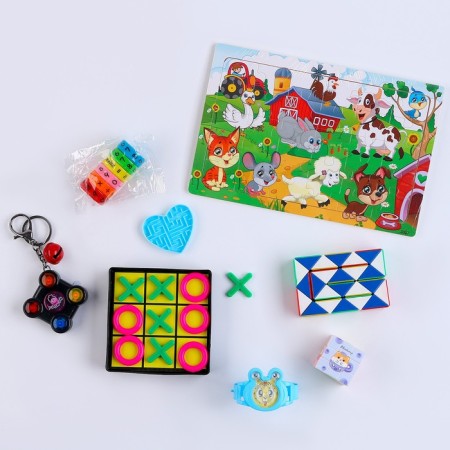 Set of puzzles-antistress 4 (8 objects)-1
