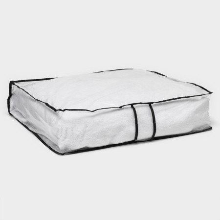 Cofr for storing things, 53 × 45 × 15 cm, transparent, color castle mix-6