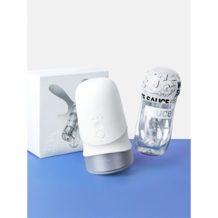 Automatic masturbator Extra sauce white-1