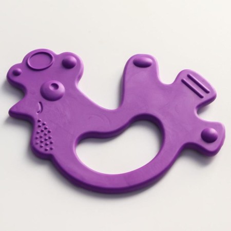 Silicone teether "cockerel", color mix-2