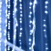 Girland "Waterfall" 2 × 1.5 m, IP44, transparent thread, 400 LED, glow white, 8 combinations of modes, 220 V