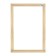 Frame for paintings (mirrors) 40 x 60 cm, profile 37 x 18 mm, emma, unpainted wood (suitable for decoration)