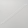 Set of universal cornices 60-95 cm, 2 pcs, white color