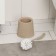 Black for the toilet with a stand SVIP “Practitioner. Rattan ", 14 × 14 × 40 cm, color mix