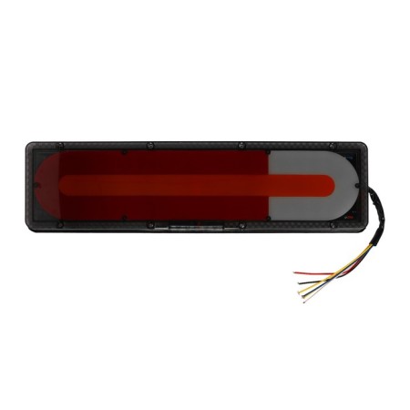 LED rear headlights WD-011-12V, 12 V, 3000 K, 46 x 12.5 x 2 cm, 1 pcs