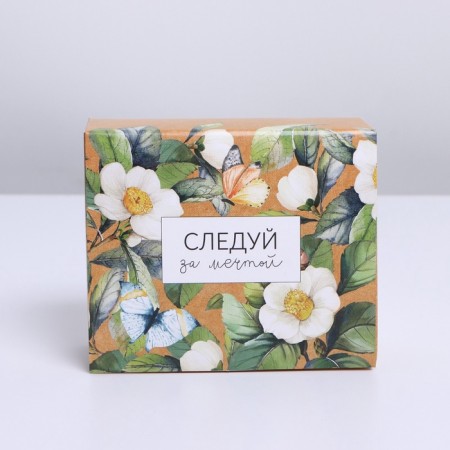 Box Gift team, packaging, "flowers", 12 x 10 x 5 cm-4