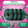 Holographic tape for decor and gifts, salad, 2 cm x 50 m