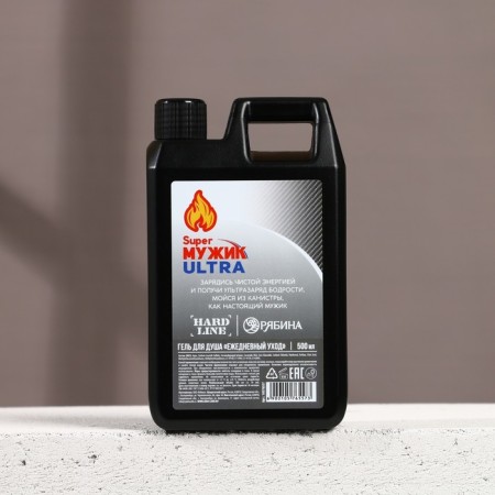 Shower gel “Super man Ultra”, 500 ml, male perfume aroma, Hard line-2
