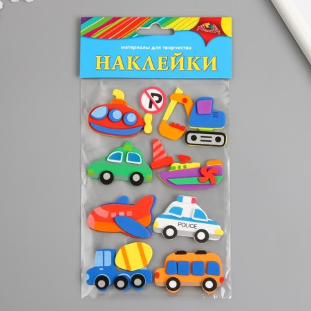Stickers from EVA "Transport" Assorted.-2