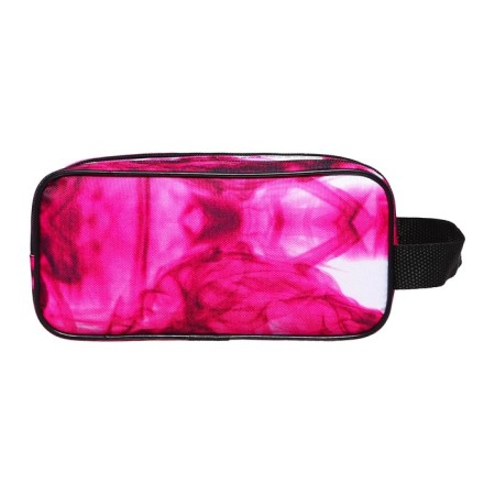 School Penal on the zipper Calligrata, 2 departments, pink-black-3