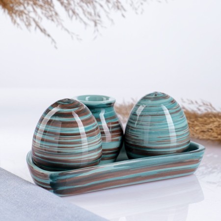 Set for spices "premium crooked" 5 items, Scandinavia-3