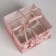 Capcake box, confectionery packaging, 4 cells "Love", 16 x 16 x 10 cm