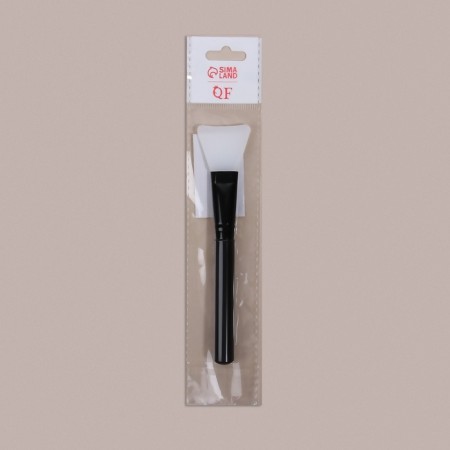 Brush for masks, silicone, 15 (+/- 1) cm, black/white color-6