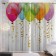 Photostes "Helic balls for the holiday", Saten, size 145x265 cm, 2 pcs
