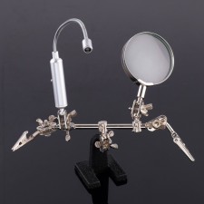 The third hand for soldering 3x, with backlight