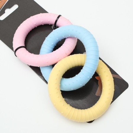 Toy floating for dogs "Ring" Piggon Premium, foamed TPR, 16 cm-2