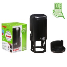 Equipment for round printing automatic Trodat Printy 4630, diameter 30 mm, lid, black body