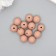 Busina silicone "round" soft beige d = 1.2 cm