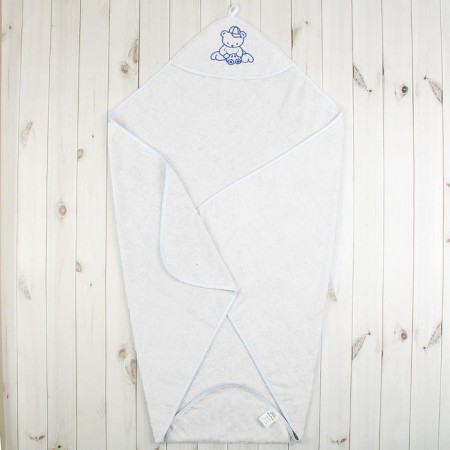 Children's corner for a boy, size 90x90 cm, white color-1