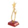 Cup "You are a star", award figure, gold, plastic, 18 x 7 cm.