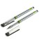 Gel handle "Rhombics" 0.5 mm, black rod, with a corrugated holder (barcode on a piece)