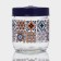 Glass Bank for bulk products "Mosaic", 425 ml