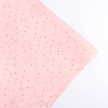Two -sided craft packaging paper "Flowers", 70 x 100 cm-4