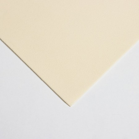 Foamiran matte 50x50cm 1 mm, milk-1