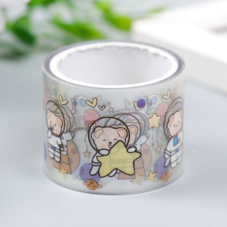 Adhesive tape plastic "Cosmo-Zevry" nr 4pc+laying width. 1.5/2/3 cm dl. 2 m mix 4x4x10 cm-5