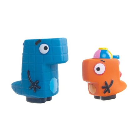 Set of game for the bathroom Diniti "Dad and Ricky", 2 figures