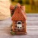 Aroma lamp house "Natalie", handmade, mix, 12.5 cm