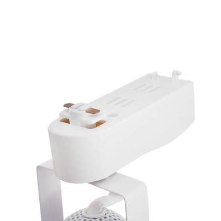 Luazon Lighting track lamp for the GU5.3 lamp, round, white case-3