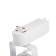 Luazon Lighting track lamp for the GU5.3 lamp, round, white case