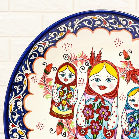 Largan Rishtan ceramics "Matryoshka", 42 cm-3