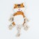 Textile toy with a rope "Kote" with a squeak, rustling, 26 x 28 cm