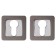 Punto et QR GR/CP-23 cylinder lining, graphite/chrome color