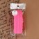 Capricon lace, 30 mm × 10 ± 1 m, pink color