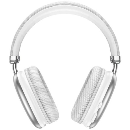Hoco W35 headphones, wireless, full -size, Bluetooth 5.0, 400 mAh, silver-3