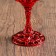 Climber Plastic, glass "Enjection" red 10.5x6x6 cm