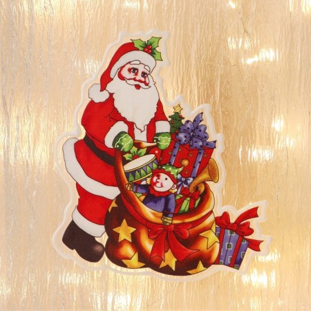 Santa Claus with a baby 12x14 cm