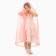 Carnival cloak of children, organza pink, length 85 cm