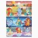 A set of paper stickers "Fiction", 10 pieces, 11 x 15.5 cm