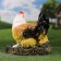 Garden figure "Chicken on the nest" 32x38x38cm
