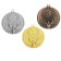 Prize medal 017, D = 4.5 cm. 1 place. Color is gold. Without a tape
