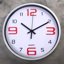 Часы настенные "Кампанья", d=30 см, циферблат 27.5 см, дискретный ход