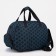 Road bag, lightning department, 2 outer pockets, long belt, blue color