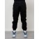 Cargo jeans male, size 50-52, black color