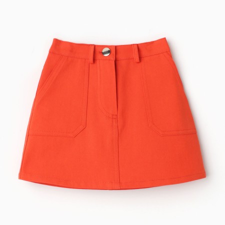Denim skirt KAFTAN p. 30 (98-104 cm), orange-4